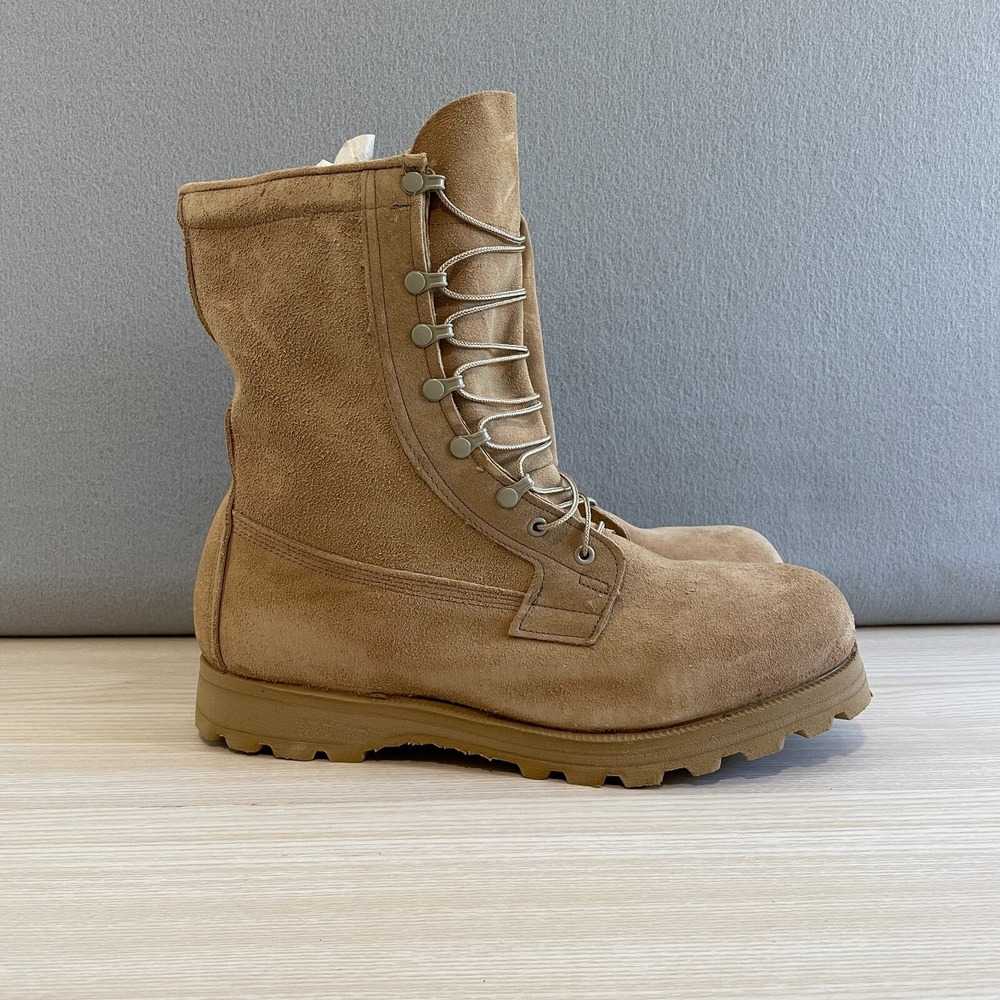 Belleville 790 Waterproof Gore-Tex Combat Boots Tan Suede Vibram Size 13 W NEW